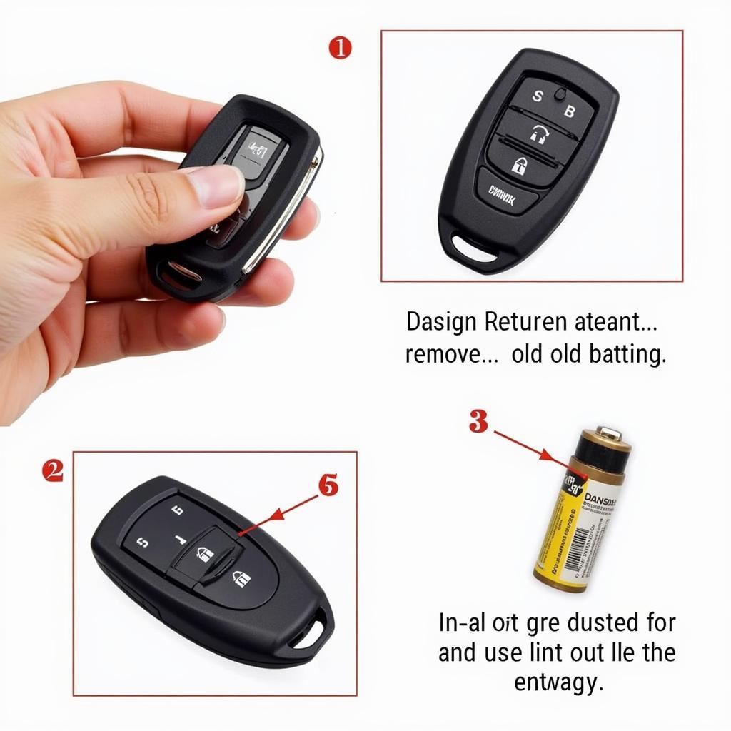 05 Ford F250 Key Fob Battery Replacement