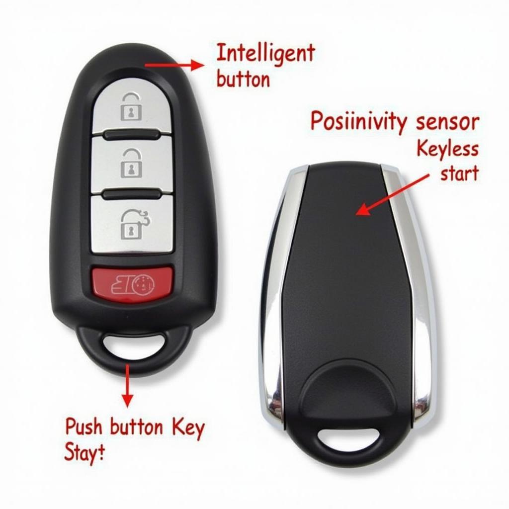 07 Nissan Altima Key Fob Types: Standard and Intelligent Key