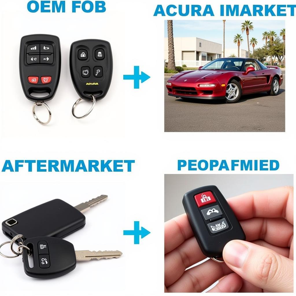 1991 Acura NSX Key Fob Replacement Options