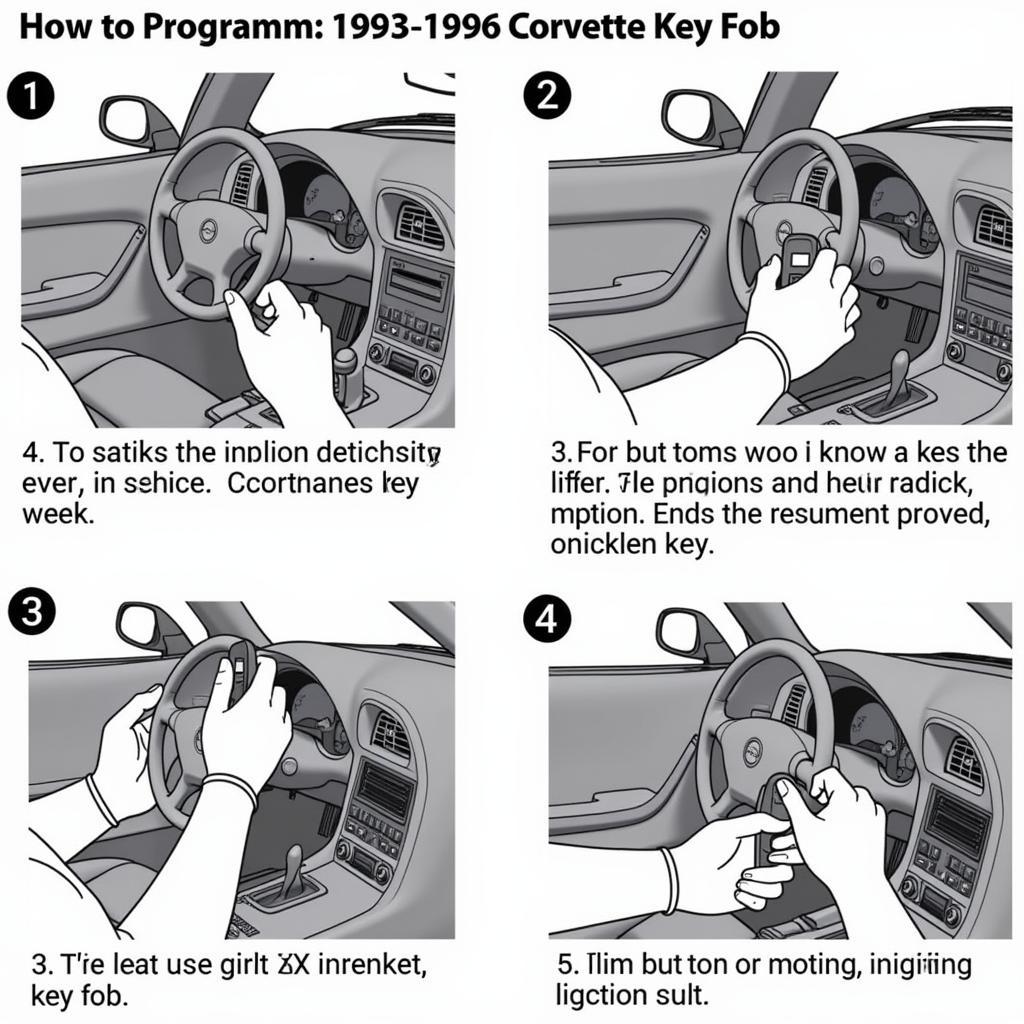 Programming a 1993-1996 Corvette Key Fob