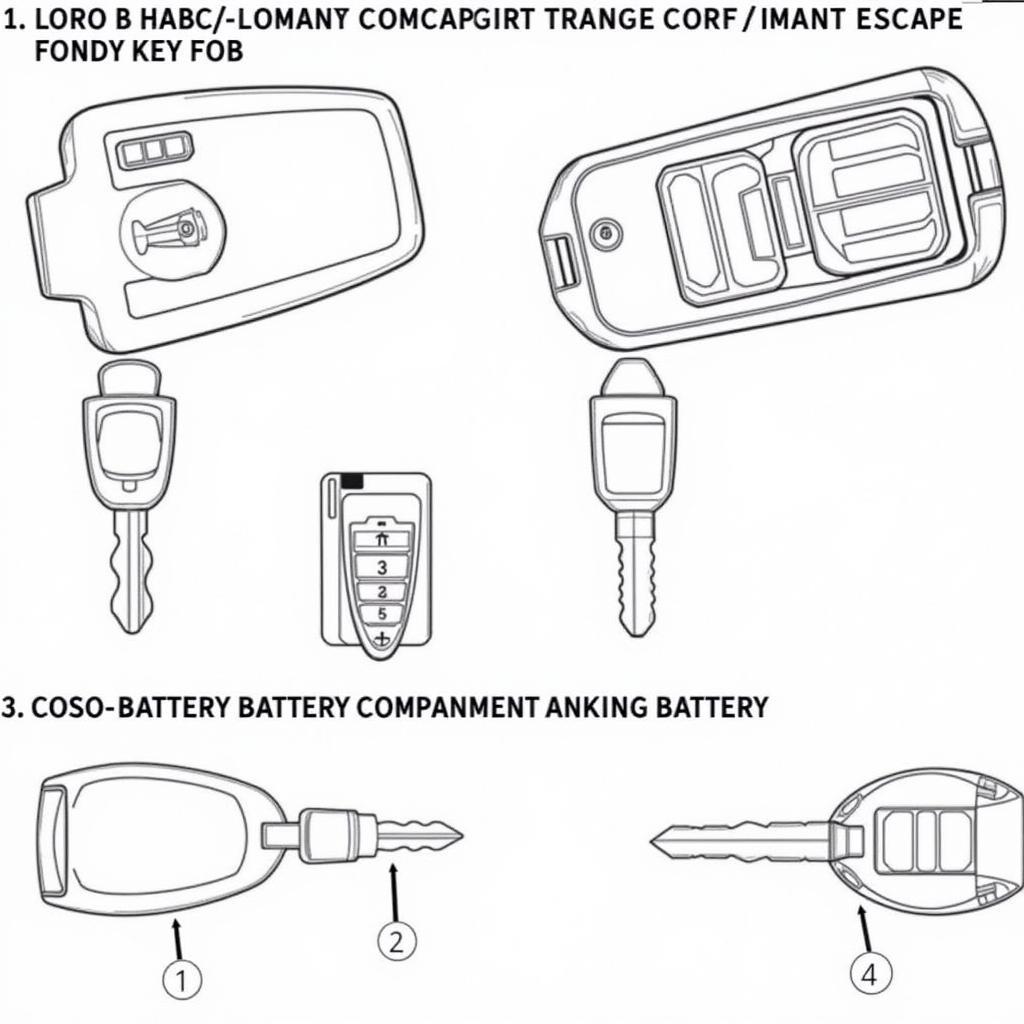 Replacing the Battery in a 1996 Ford Escape Key Fob