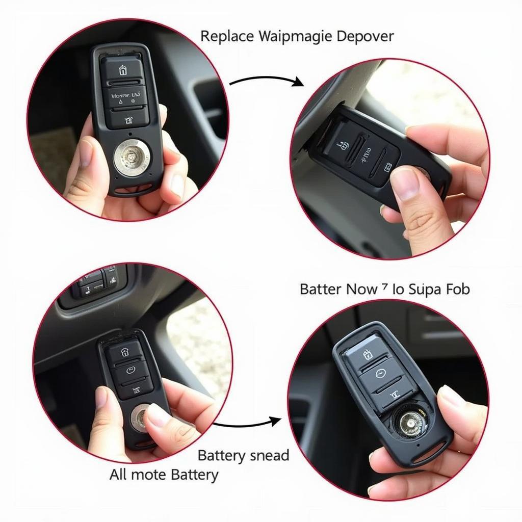 Replacing the Battery in a 1996 Ford F150 Key Fob