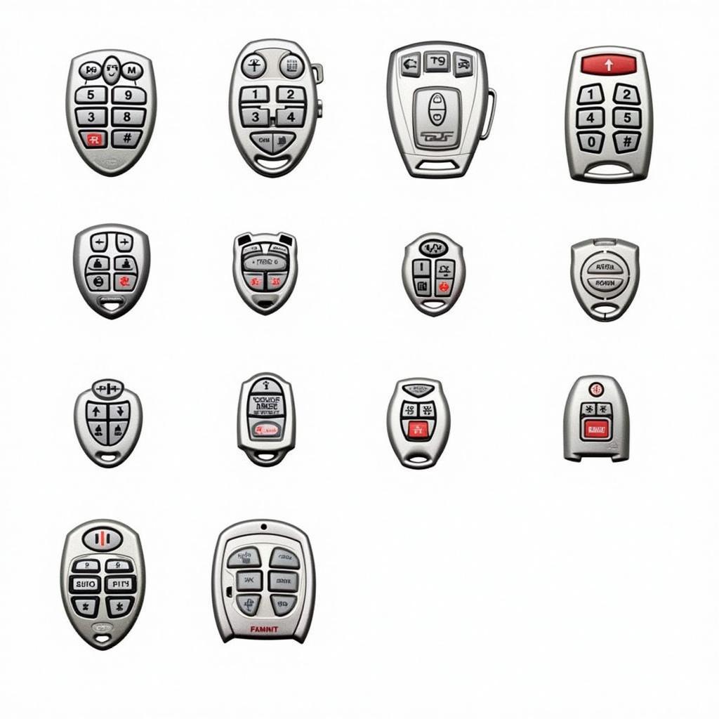 Different Types of 1996 Ford Mustang GT Key Fobs