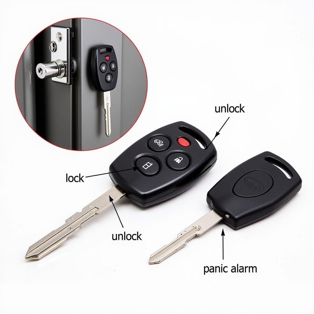 1996 Ford Mustang Key Fob Functions: Locking, Unlocking, Panic Alarm