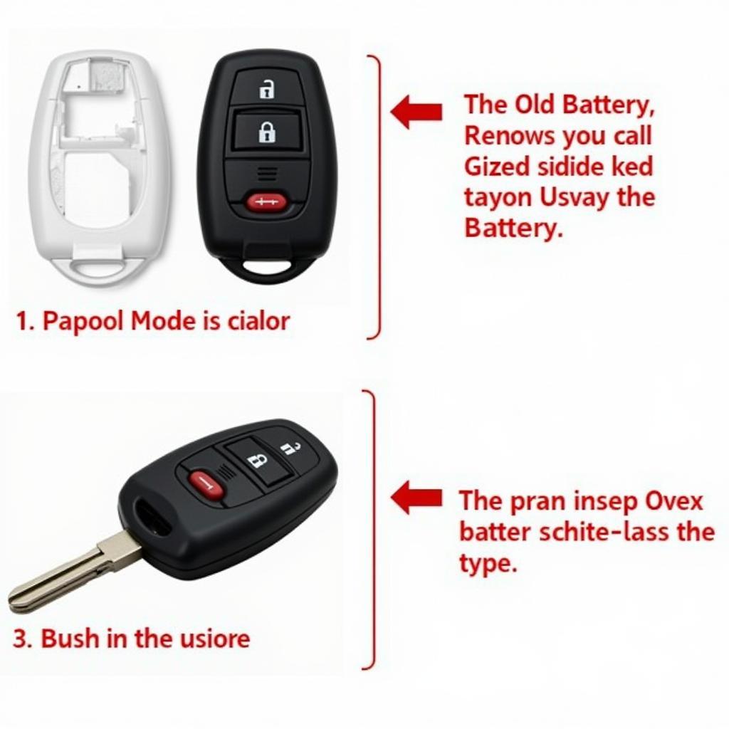 Replacing the Battery in a 1996 Toyota Corolla Key Fob