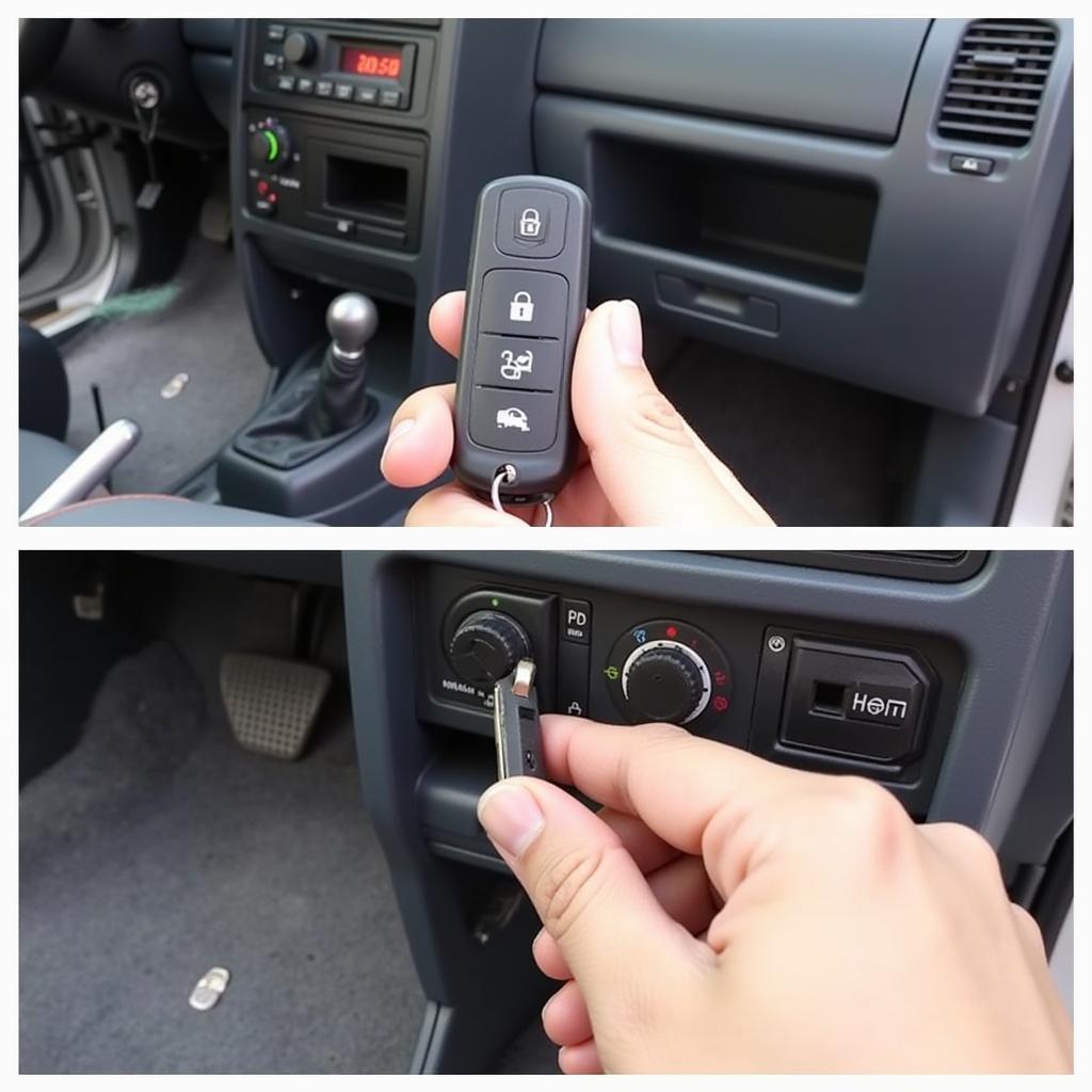 1997 Honda Civic Key Fob and Ignition