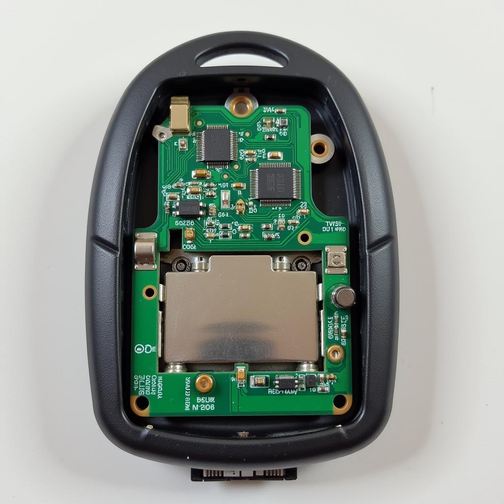 Inside the 1997 Toyota Avalon Key Fob: Circuit Board and Components