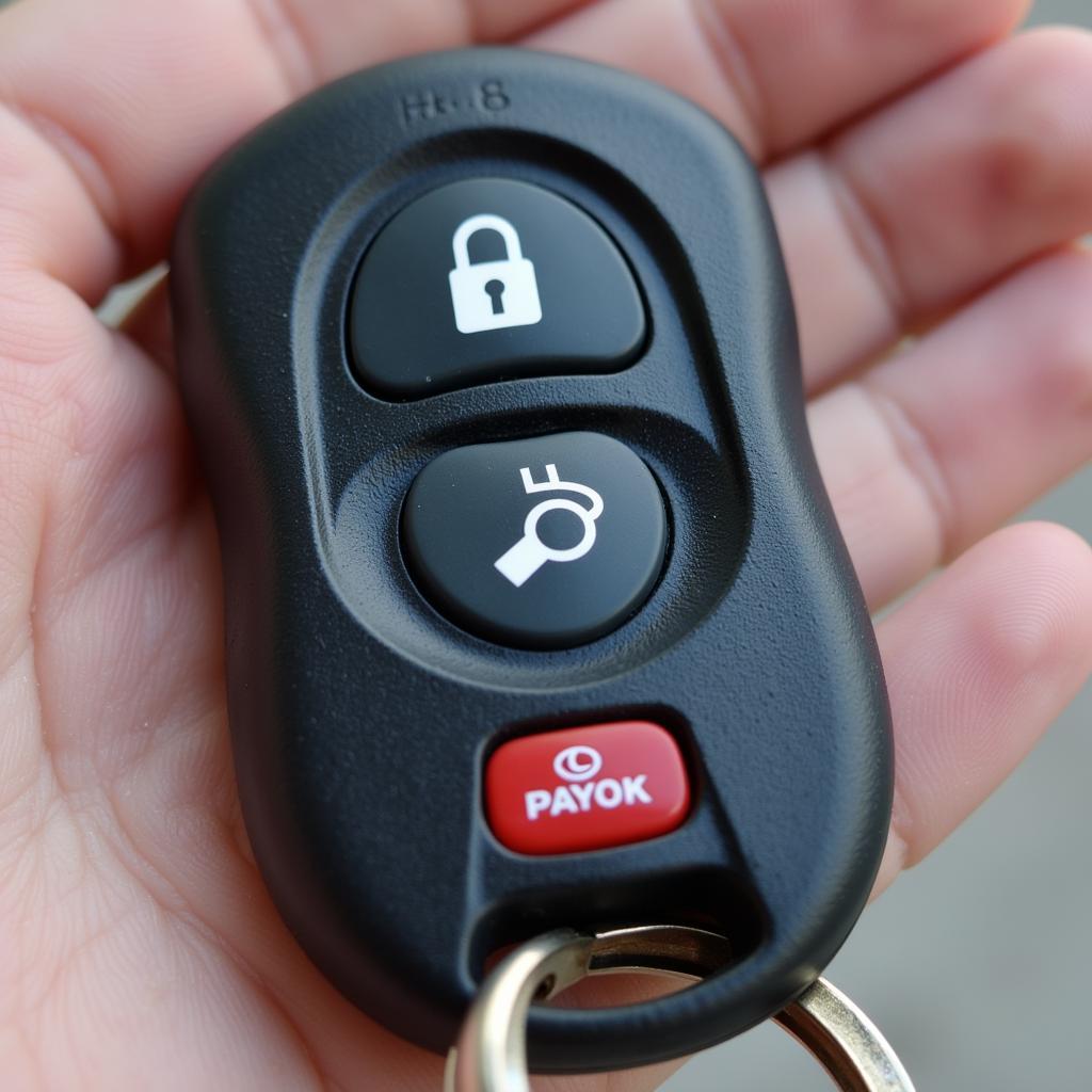 1997 Toyota Avalon Key Fob Design and Features