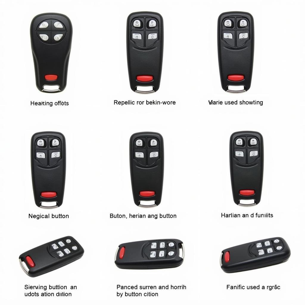 Different Types of 1998 Ford Explorer Key Fobs