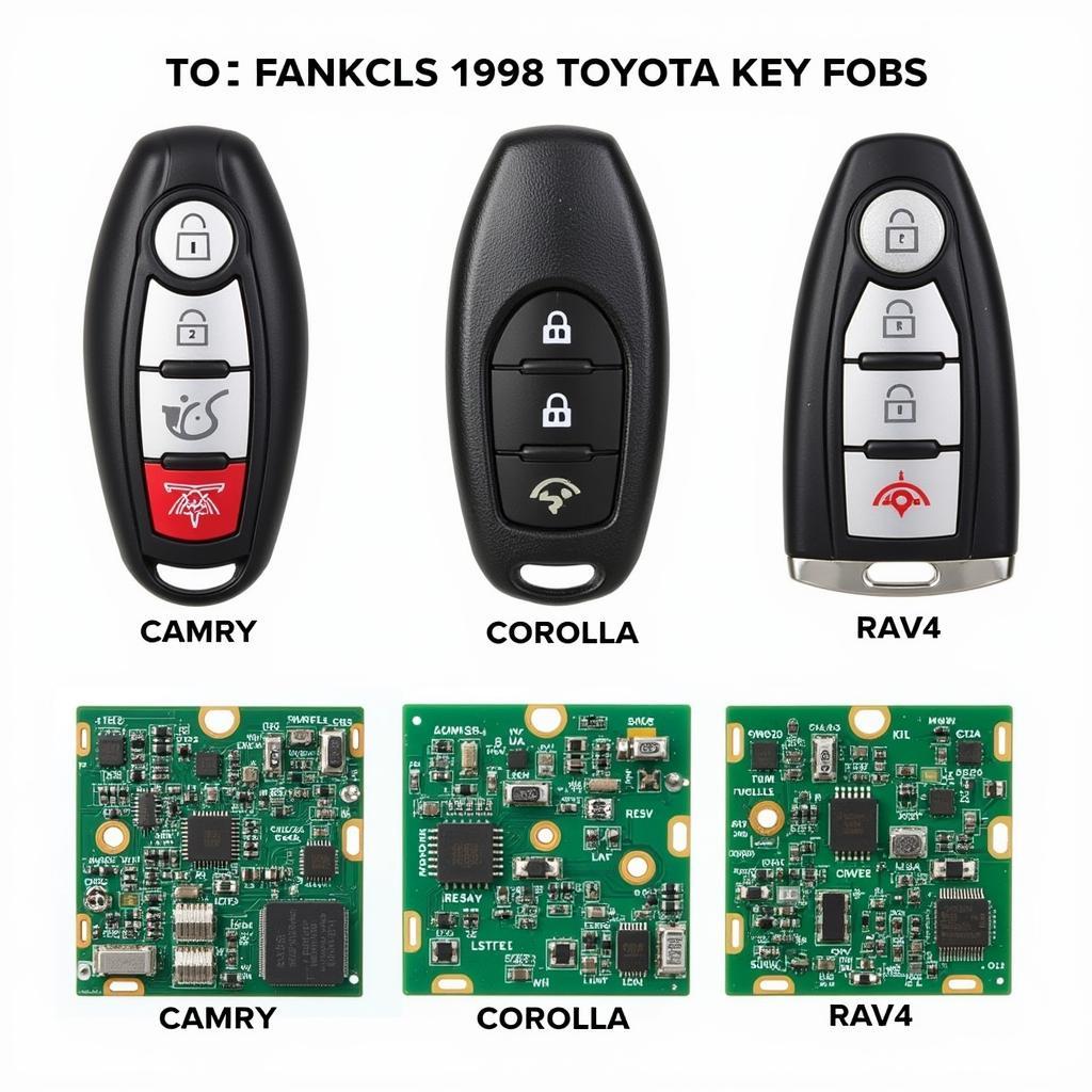 1998 Toyota Key Fob: A Comprehensive Guide