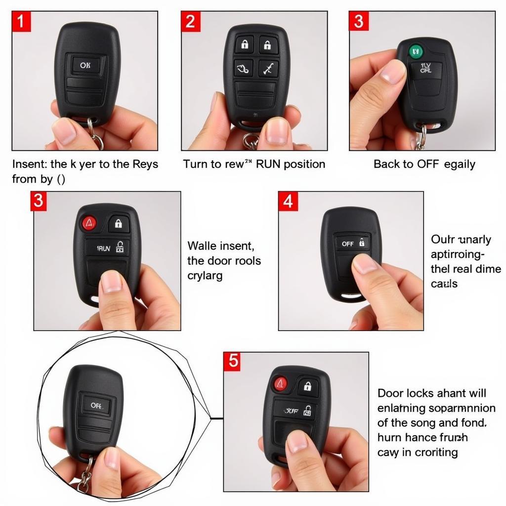 1999 Ford F150 Key Fob Programming Steps