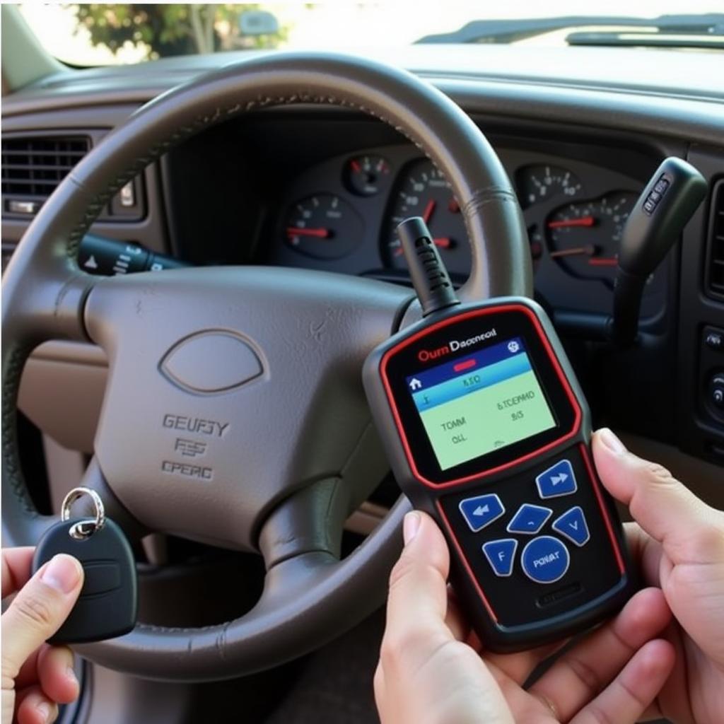 Using a Scan Tool for 1999 Tahoe Key Fob Programming