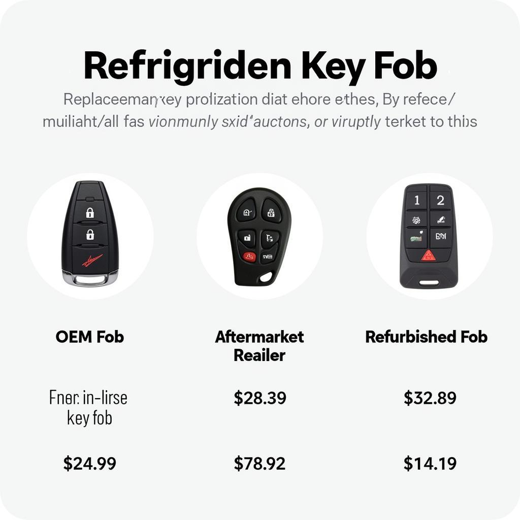 1999 Toyota 4Runner Limited Key Fob Replacement Options