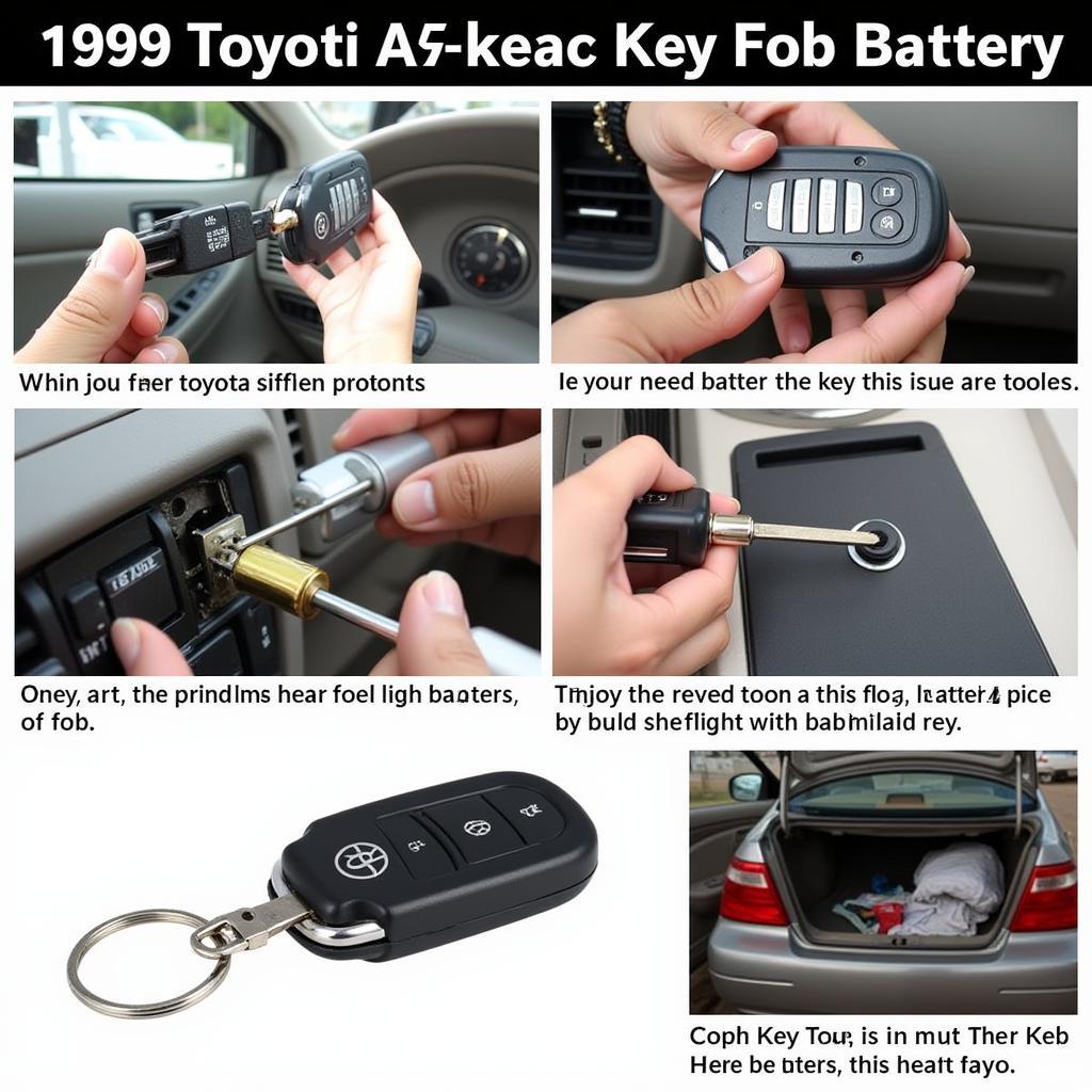 1999 Toyota Avalon Key Fob Battery: A Comprehensive Guide