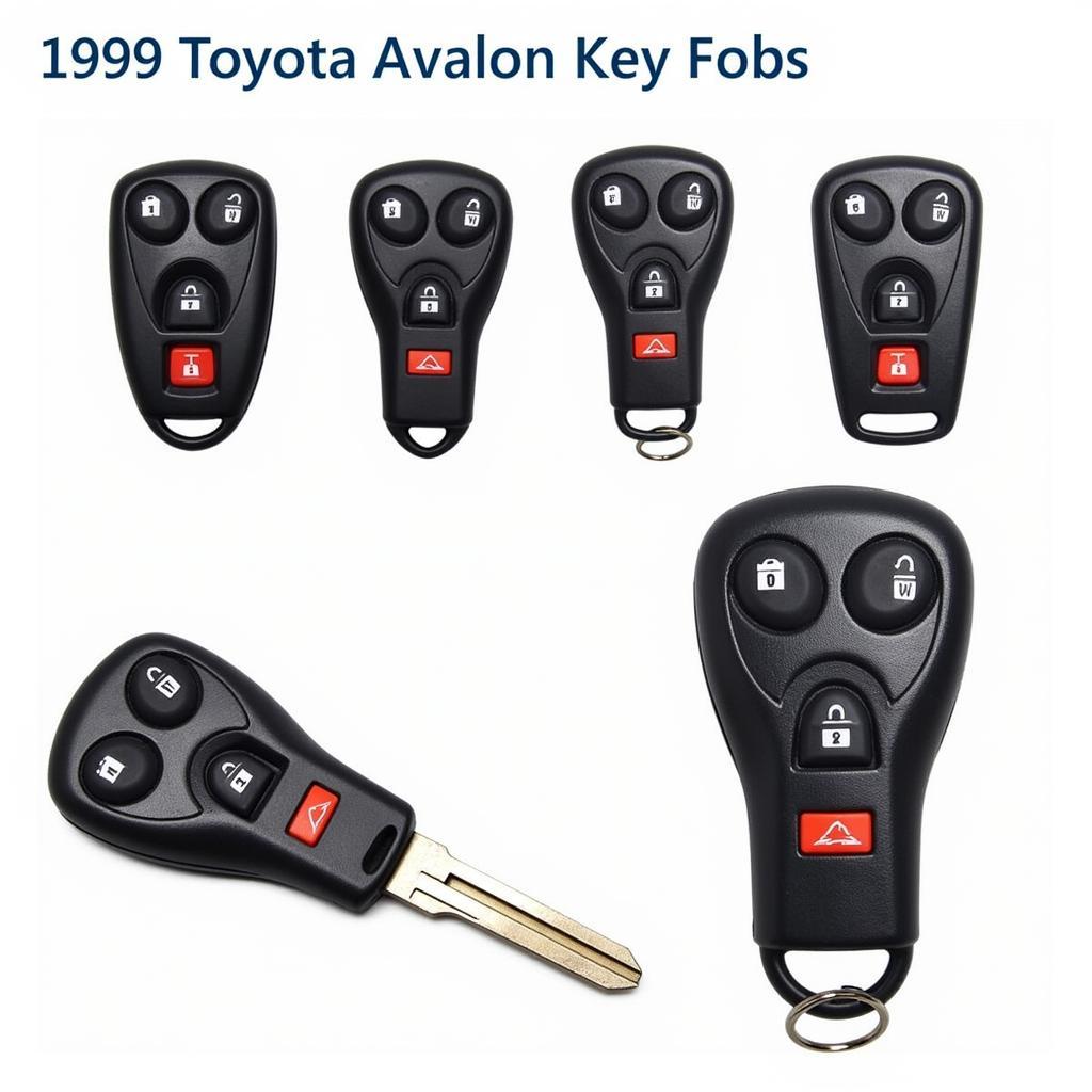 1999 Toyota Avalon Key Fob Types