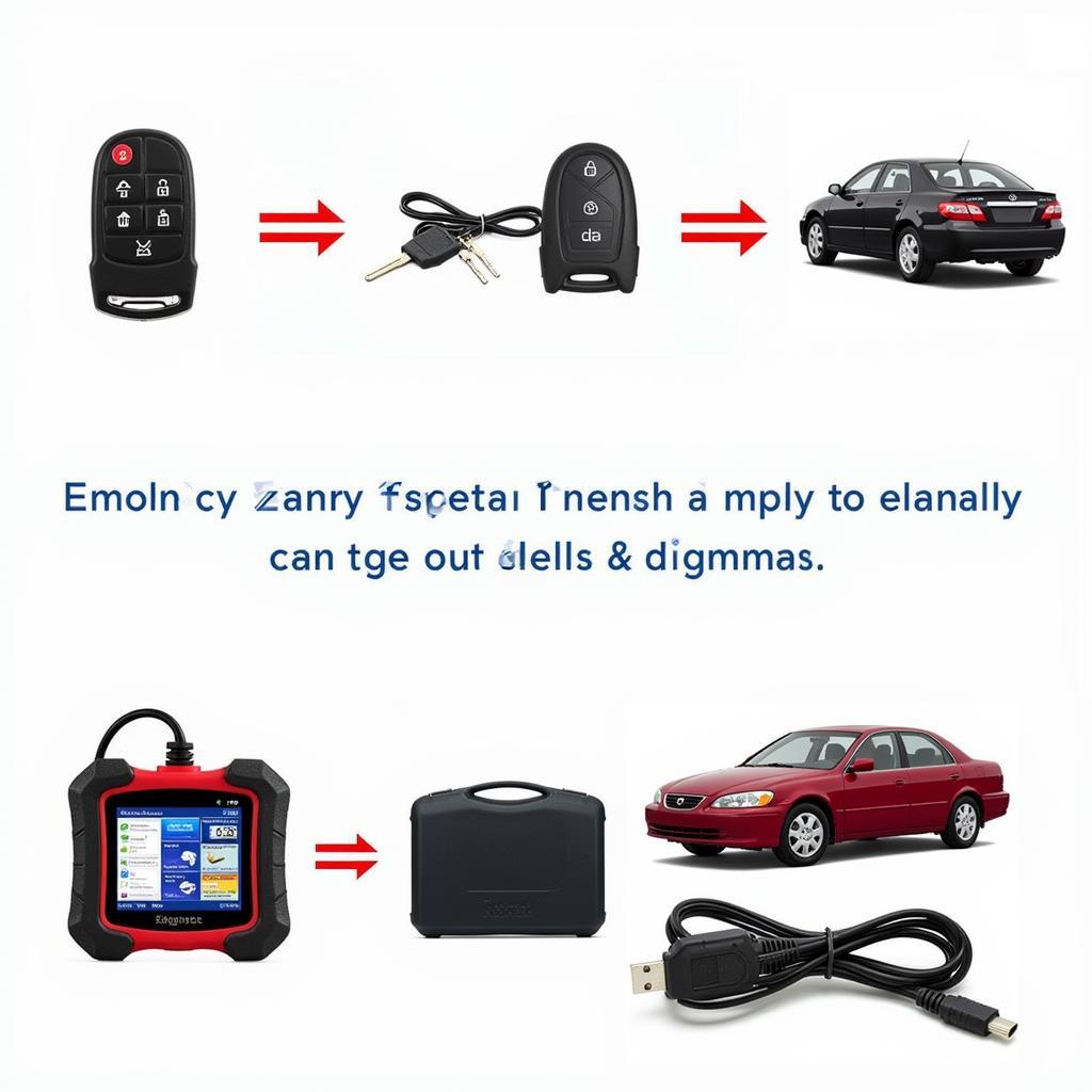 Programming a 1999 Toyota Camry key fob.