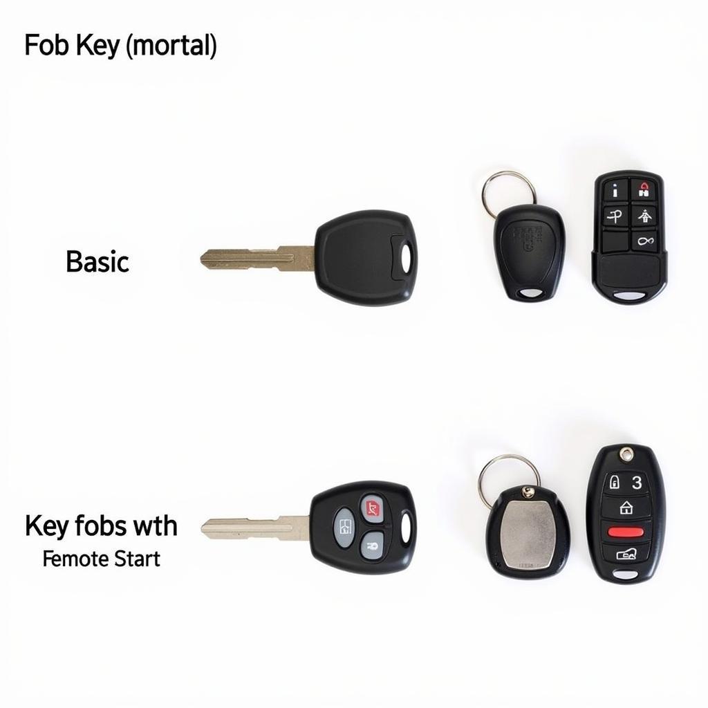 Types of 2000 Toyota Camry Key Fobs