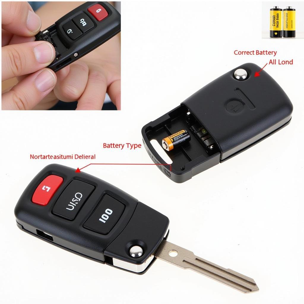 Replacing the battery in a 2000 Chevy Blazer key fob