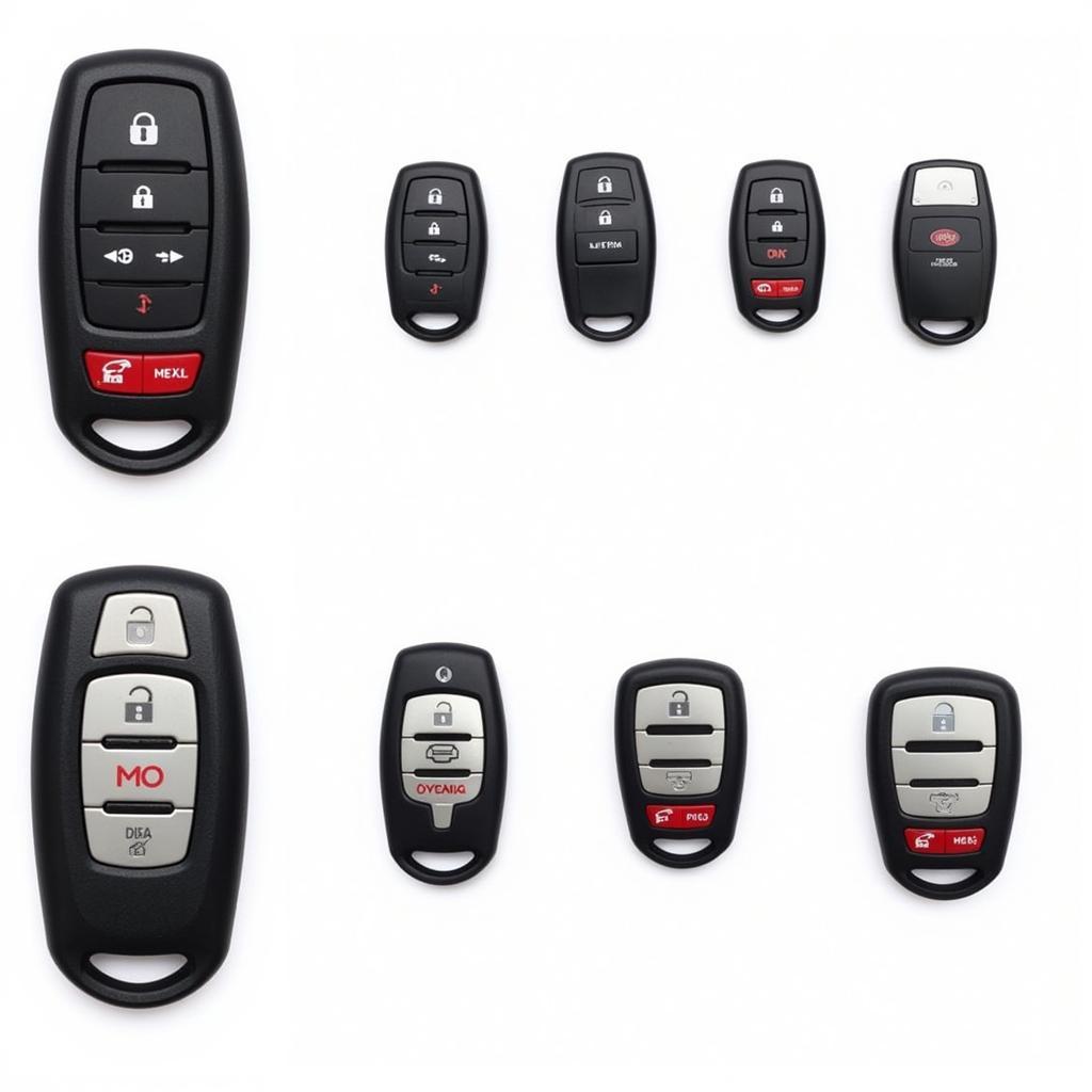 2000 Civic DX Key Fob Variants