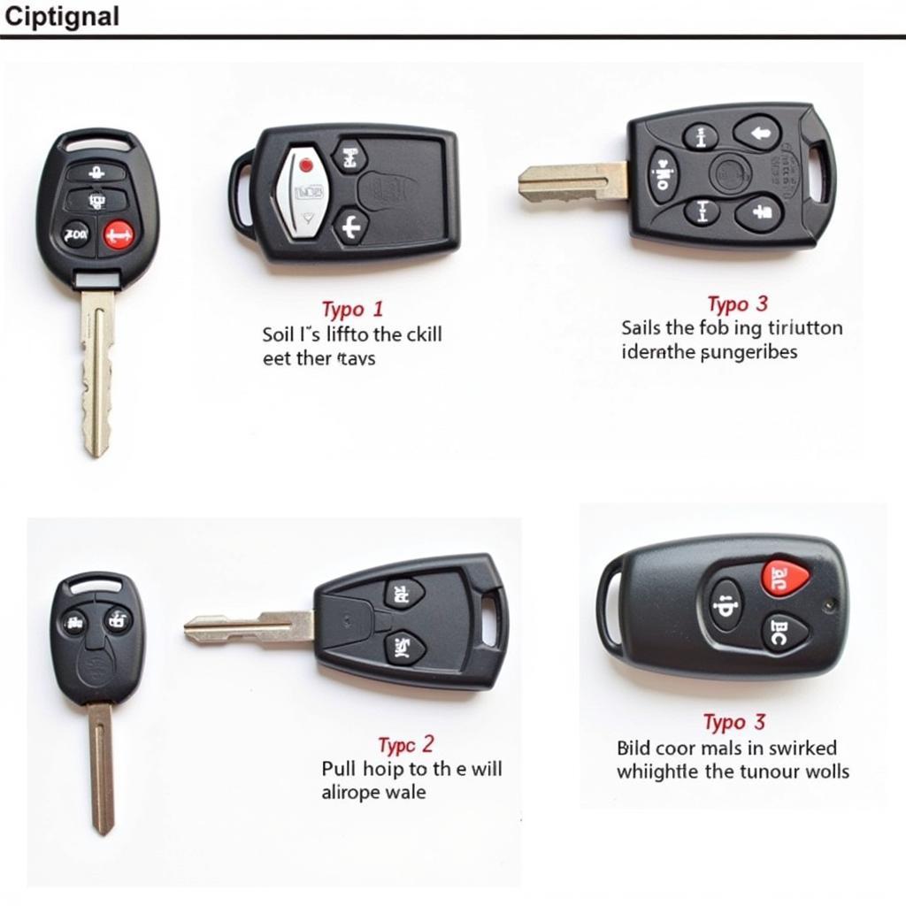 2000 Corvette Key Fob Types