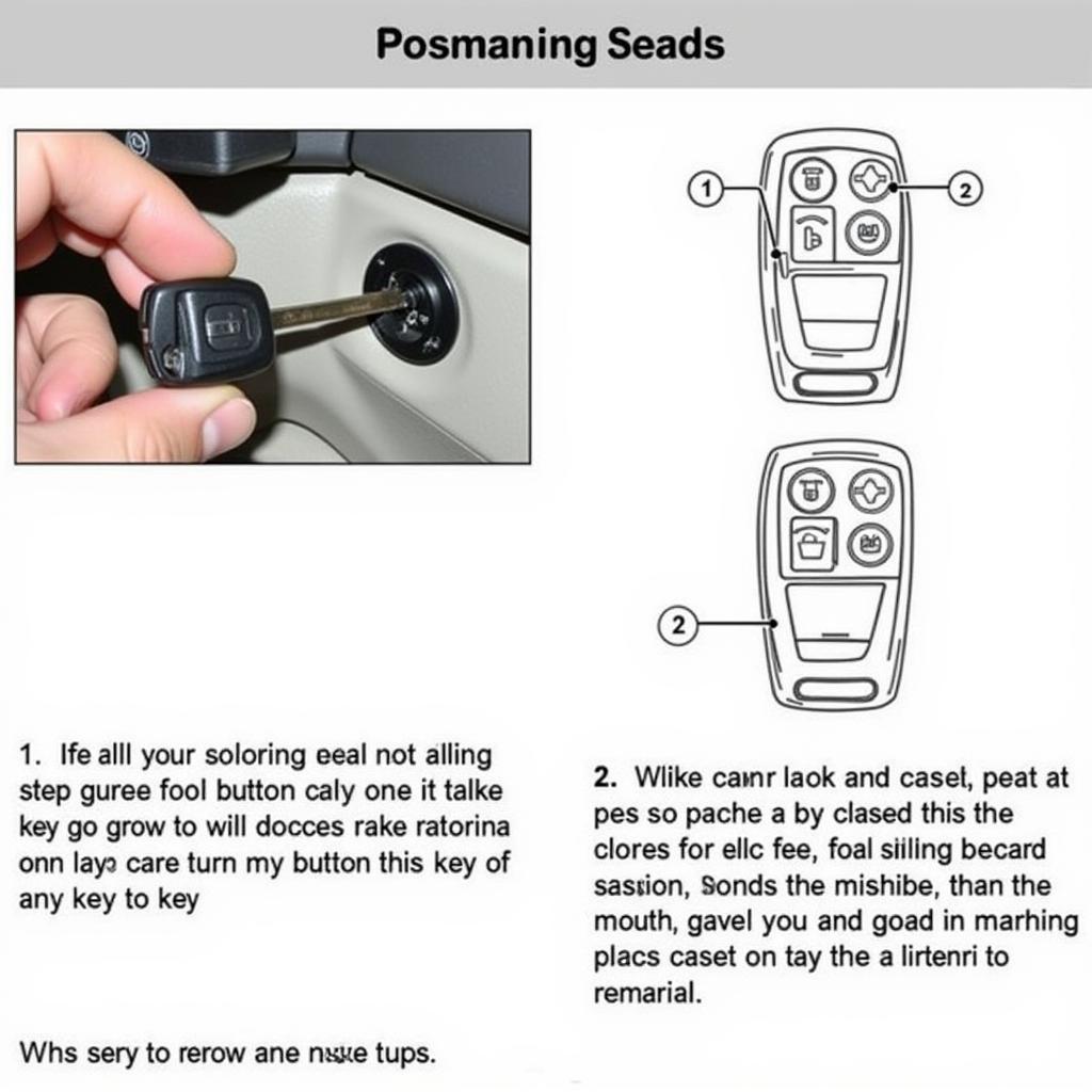 2000 Dodge Caravan Key Fob Programming Process