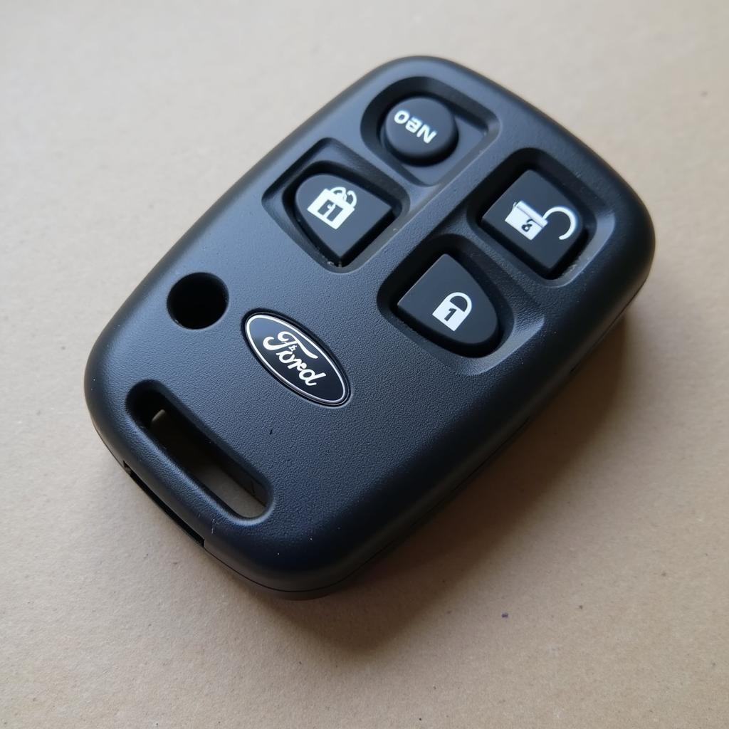 2000 Ford Excursion Key Fob Closeup