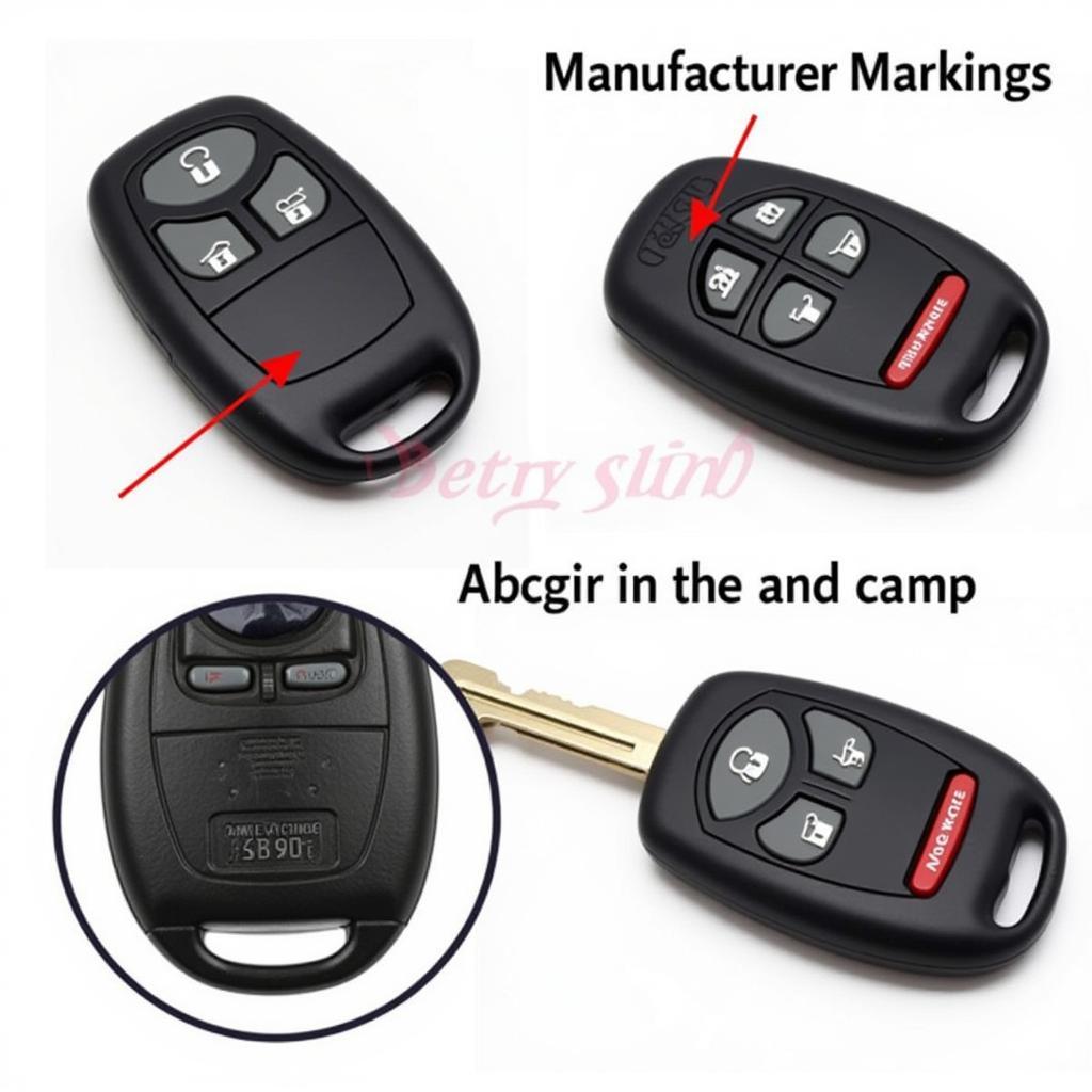 Identifying a 2000 Ford F150 Key Fob