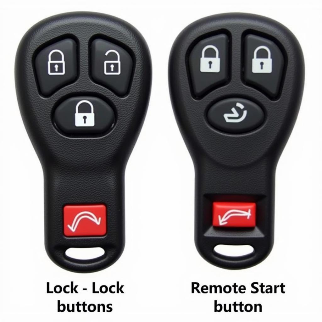 Different 2000 Ford F150 Key Fob Types