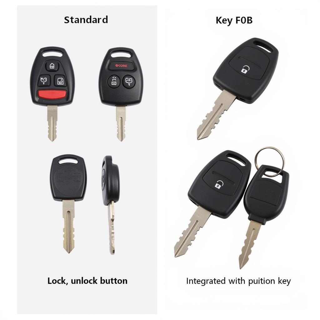 Different Types of 2000 Montero Sport Key Fobs