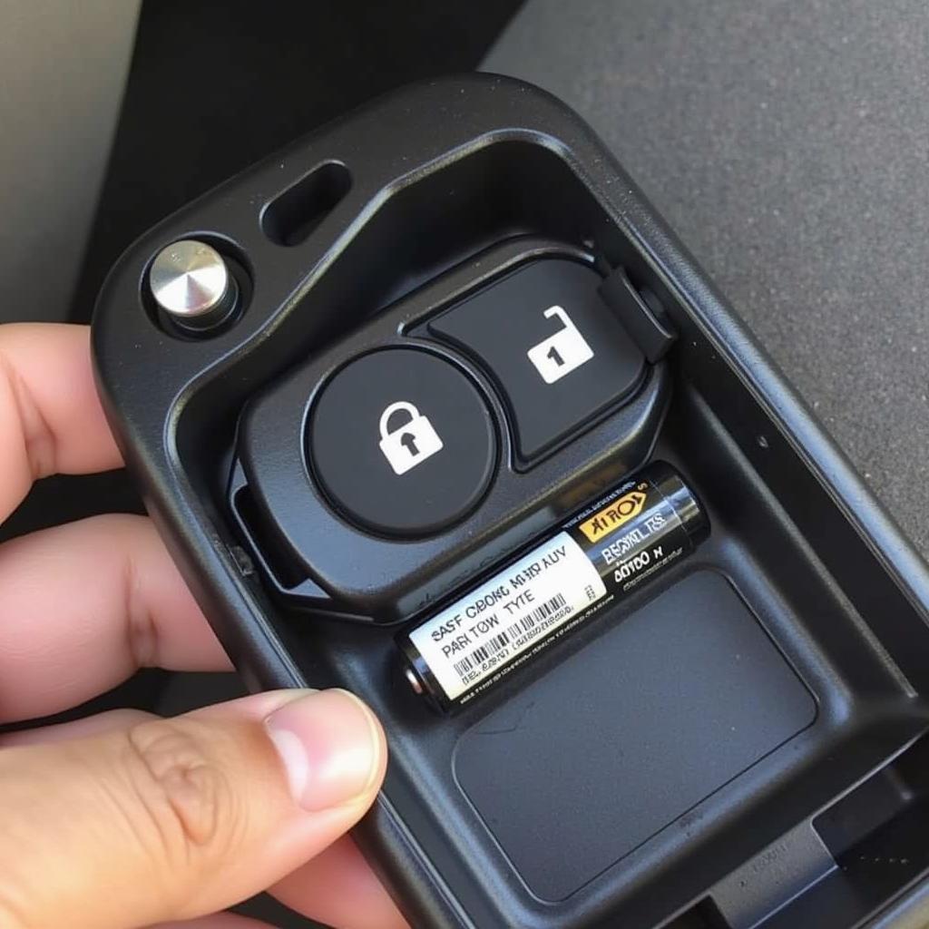 2000 Toyota 4Runner Key Fob Battery Location