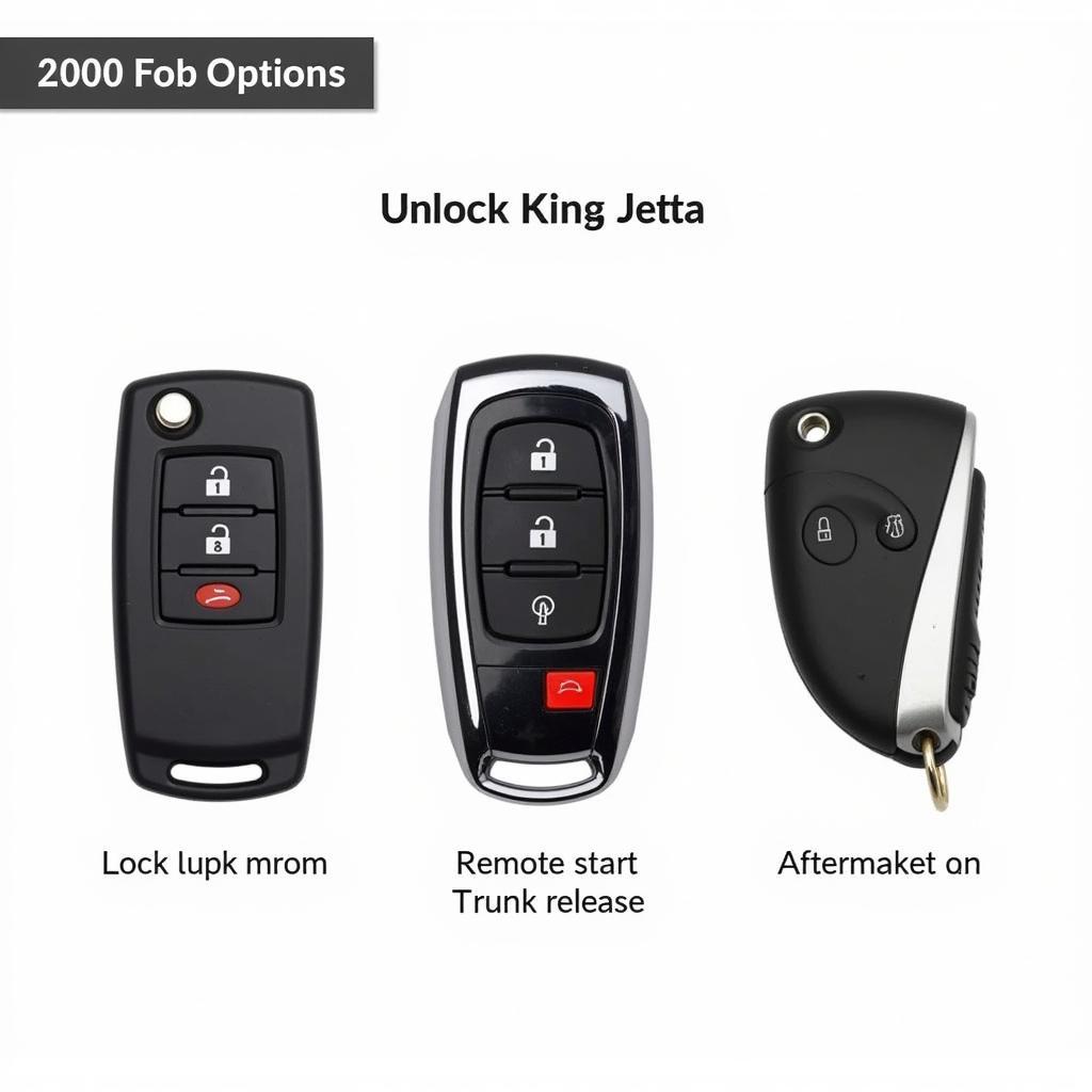 2000 VW Jetta Key Fob Options: Basic, Advanced, and Aftermarket