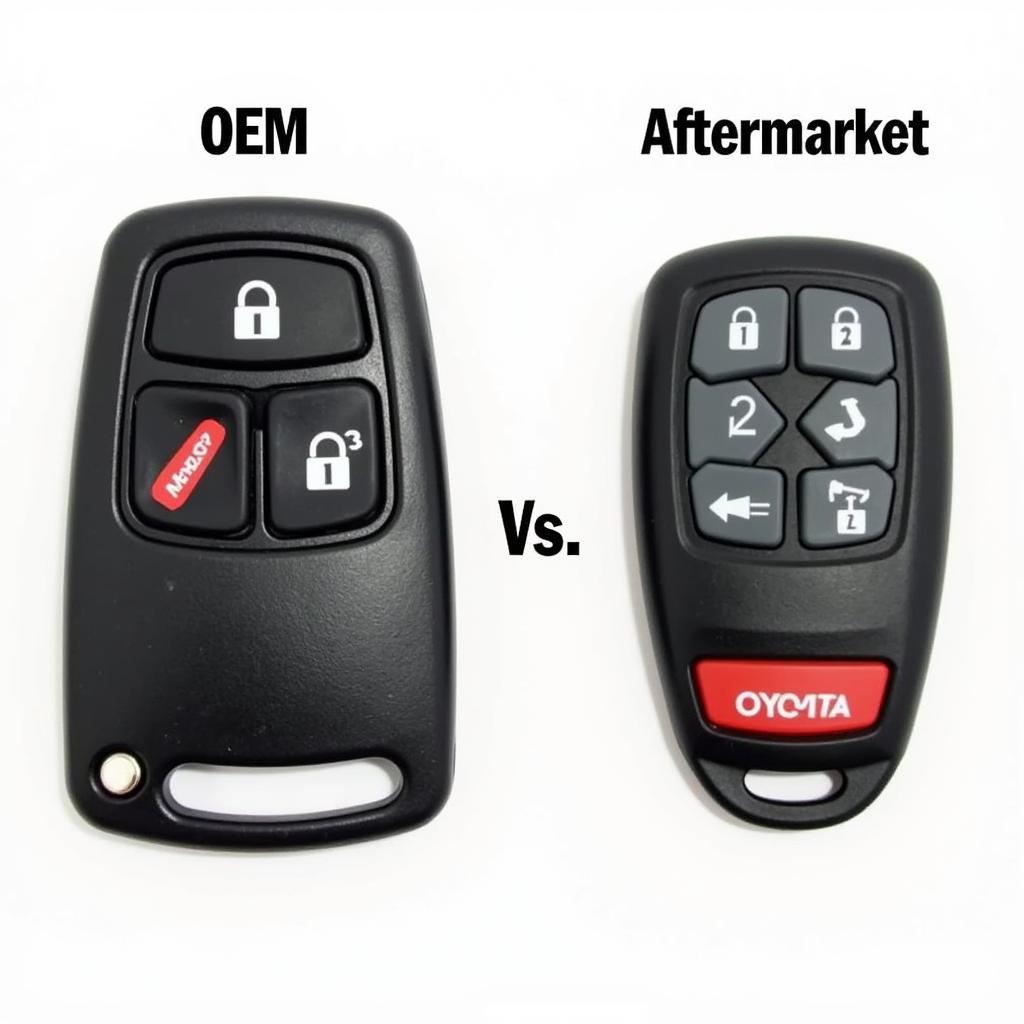 OEM vs Aftermarket 2001 Toyota Avalon Key Fobs