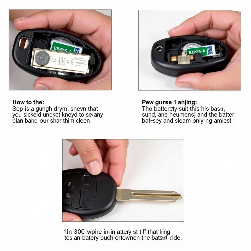 Replacing the Battery in a 2001 Chevy Blazer Key Fob