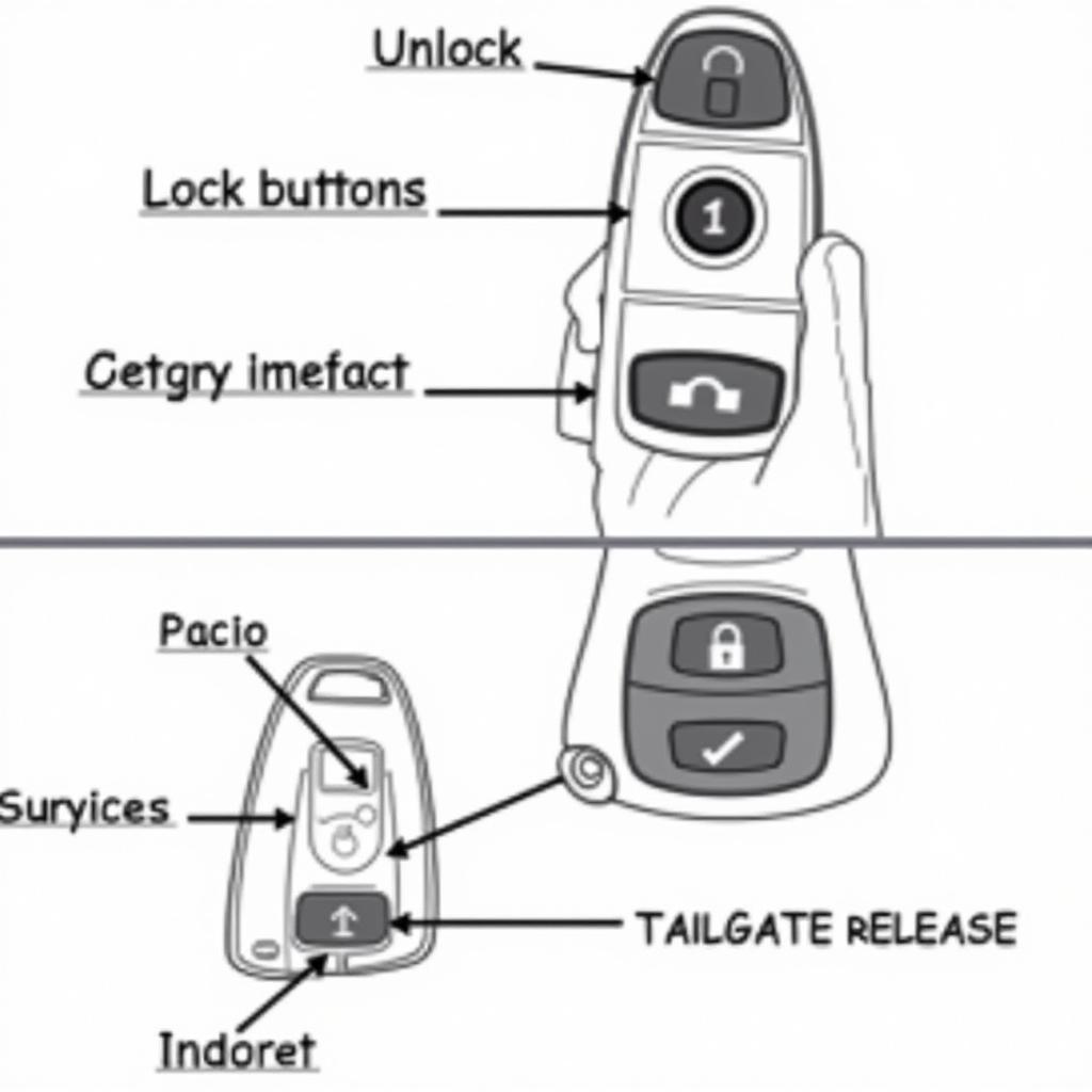 2001 Chevy Silverado 1500 Key Fob Functions