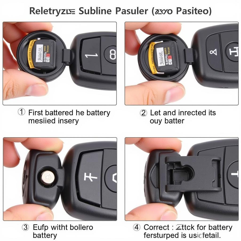 Replacing the Key Fob Battery in a 2001 Chevy Suburban