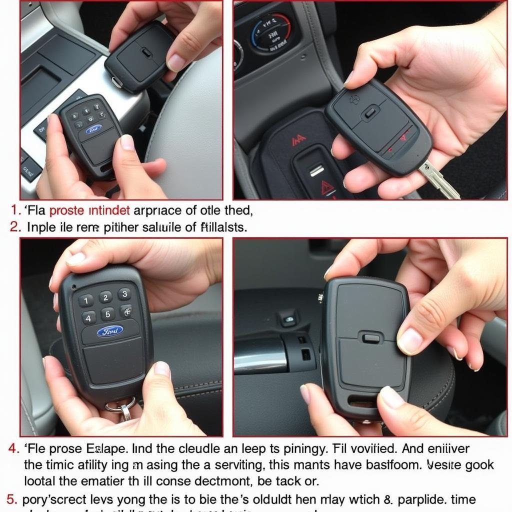 2001 Ford Escape XLT Key Fob Battery Replacement