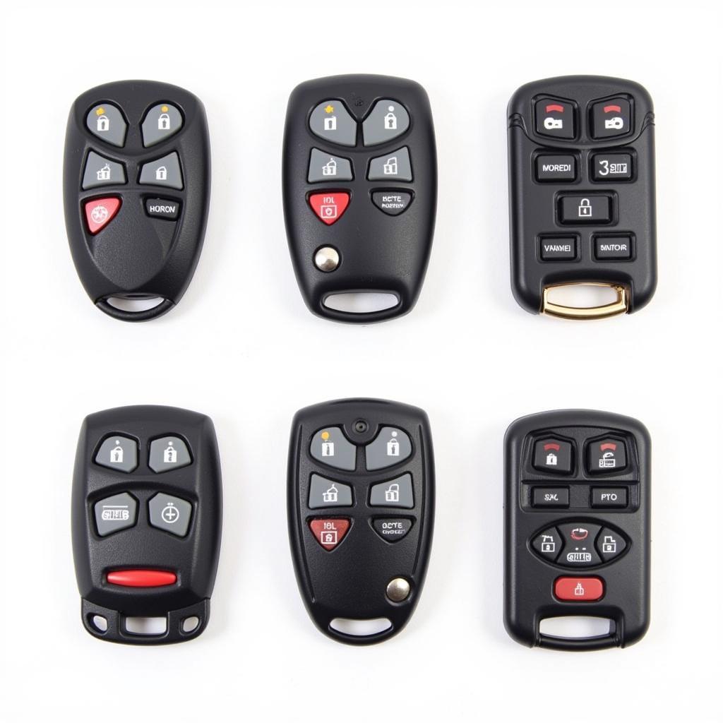 Different 2001 Ford F250 Key Fob Types