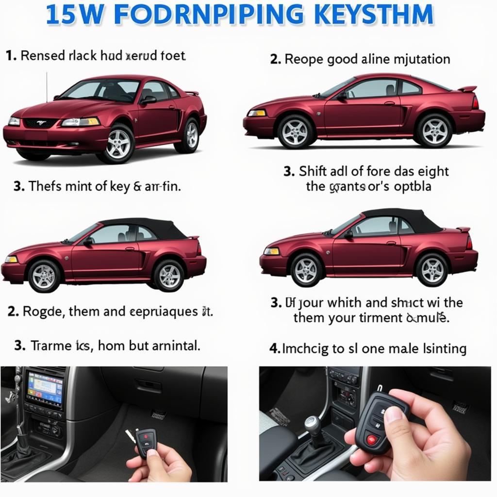 Programming a 2001 Ford Mustang key fob to the car