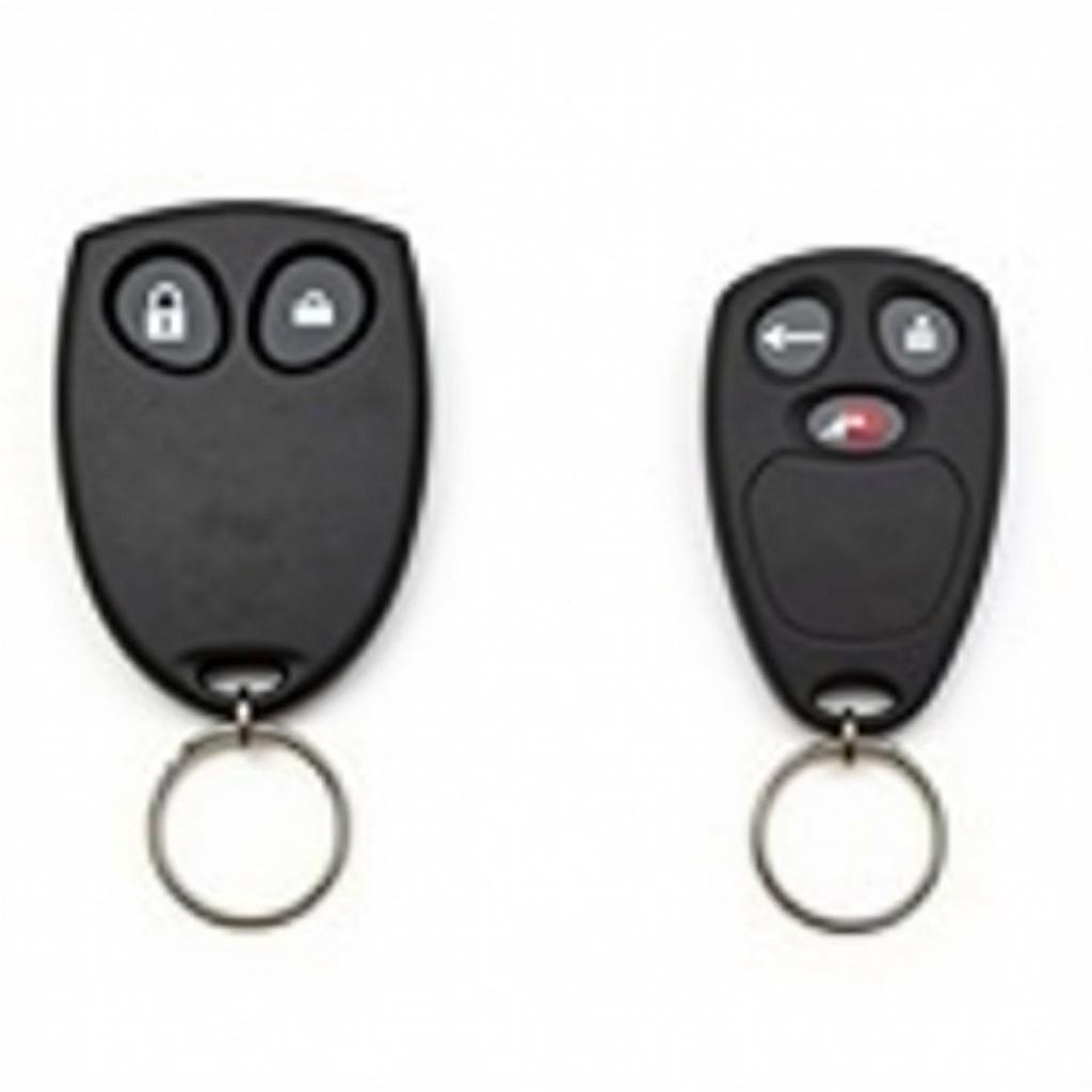 2001 Ford Ranger Key Fob Types: 2-Button and 3-Button