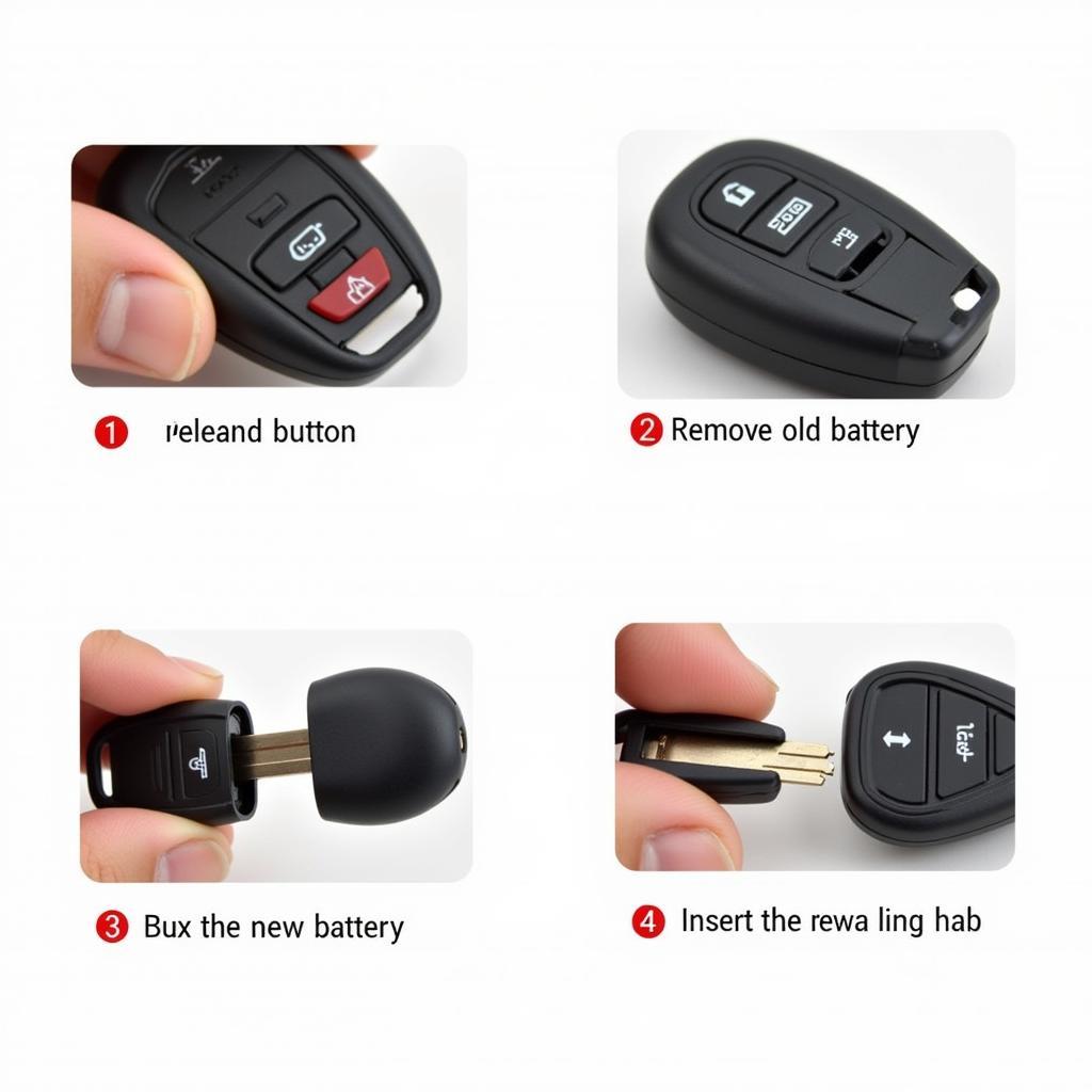 2001 Toyota Camry Key Fob Battery Replacement Steps