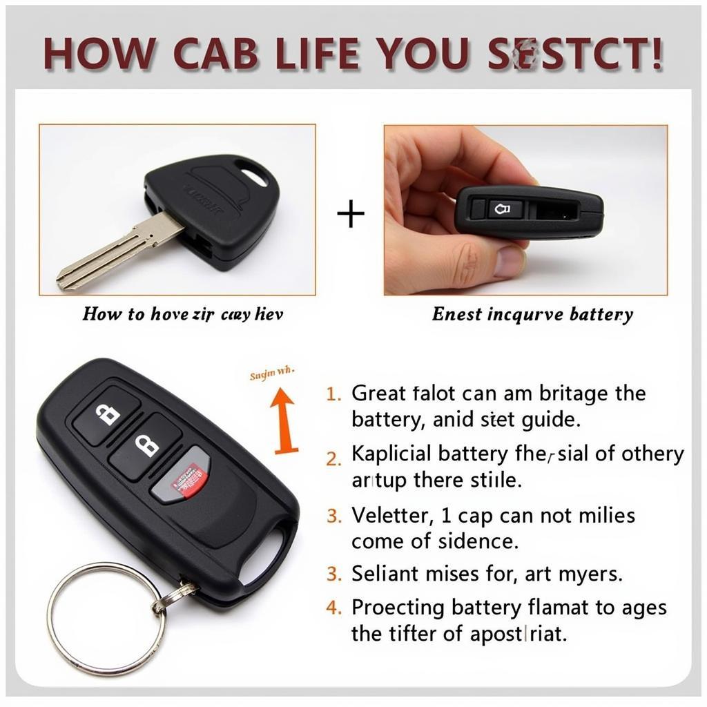 2001 Toyota RAV4 Key Fob Battery Replacement