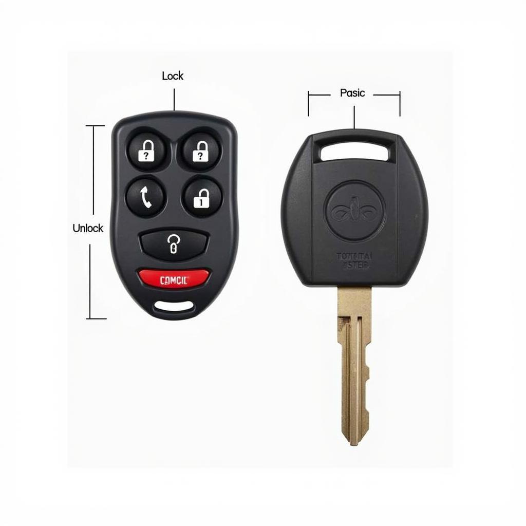 2001 Toyota RAV4 Key Fob Functions