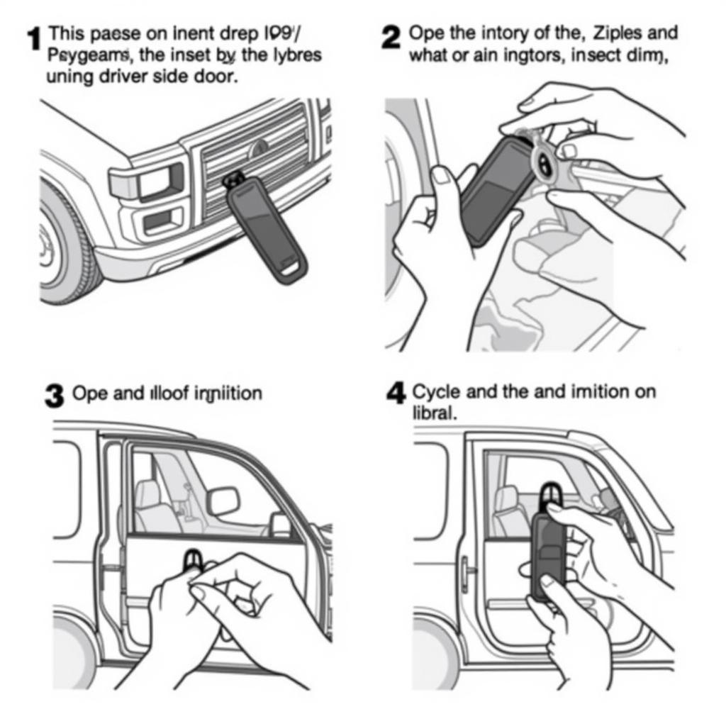 2001 Toyota RAV4 Key Fob Programming Steps