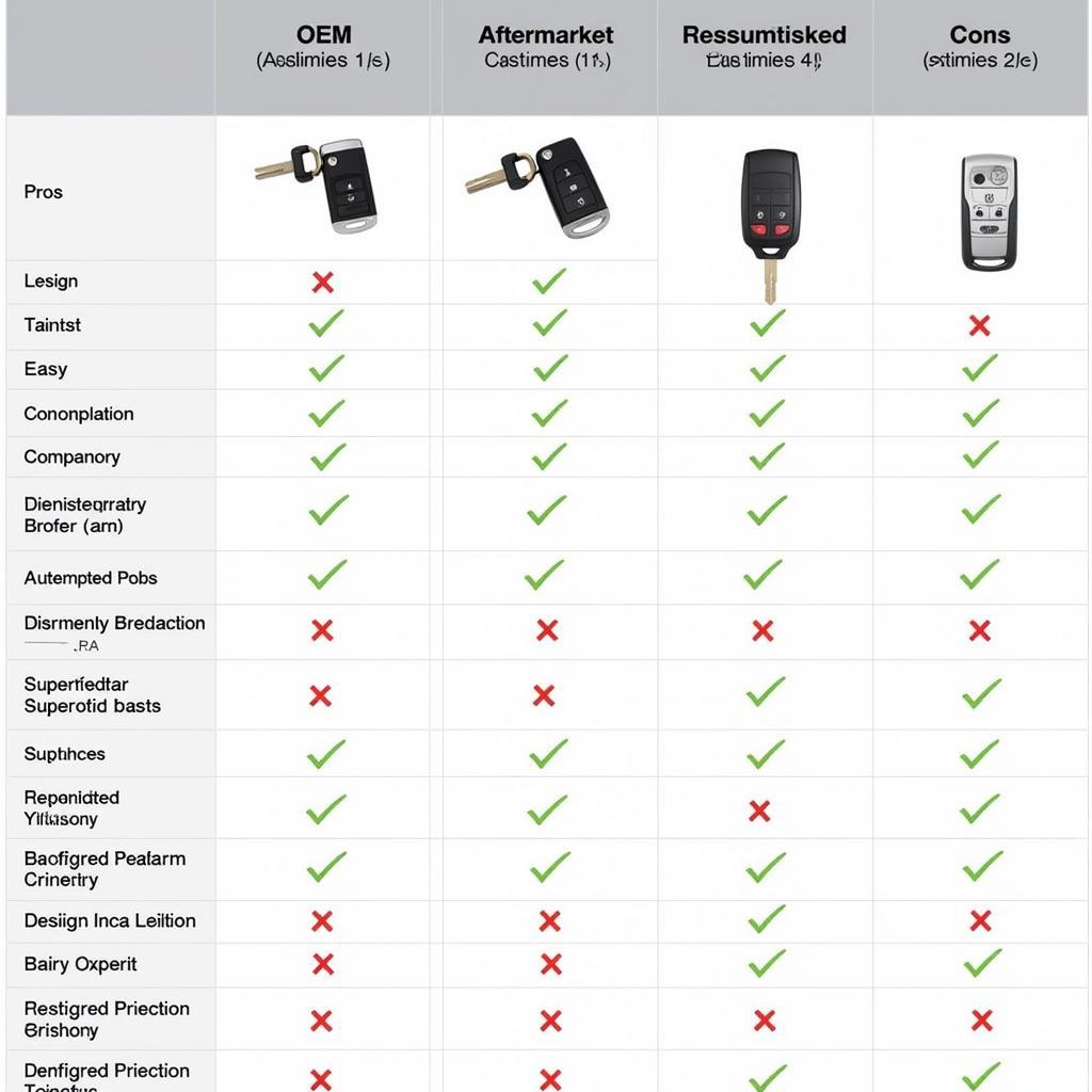 2001 Toyota RAV4 Key Fob Replacement Options