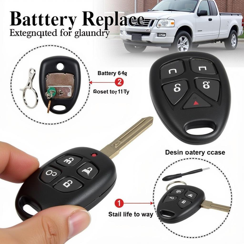 Replacing 2002 Ford Explorer Key Fob Battery