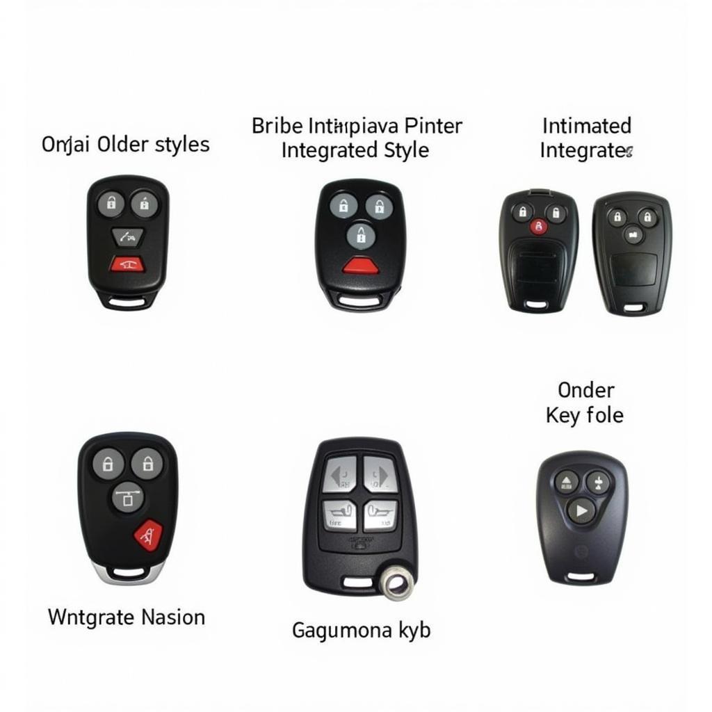 Different Types of 2002 Ford Explorer Key Fobs