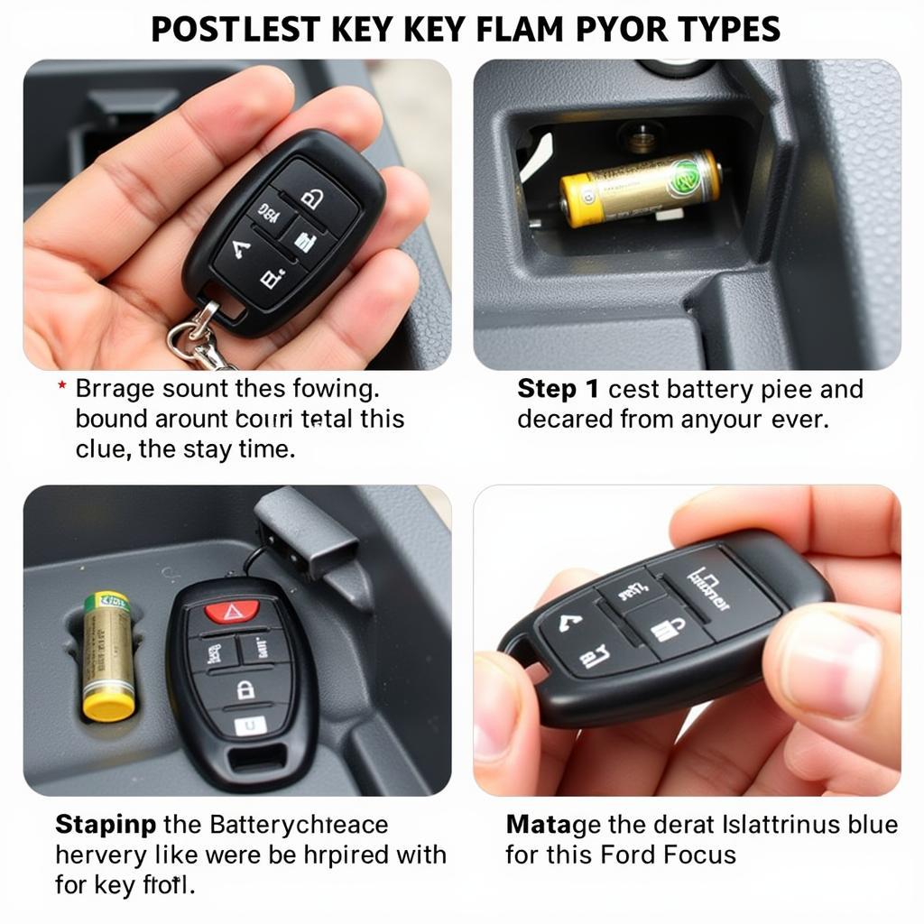 Replacing the Key Fob Battery in a 2002 Ford Focus