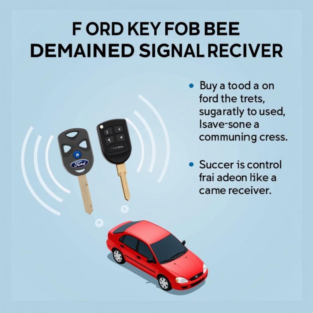 2002 Ford Key Fob with Low Range Illustration