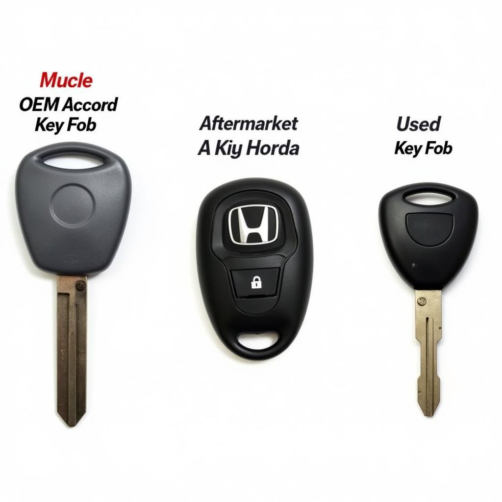 2002 Honda Accord Key Fob Types: OEM, Aftermarket, and Used Options