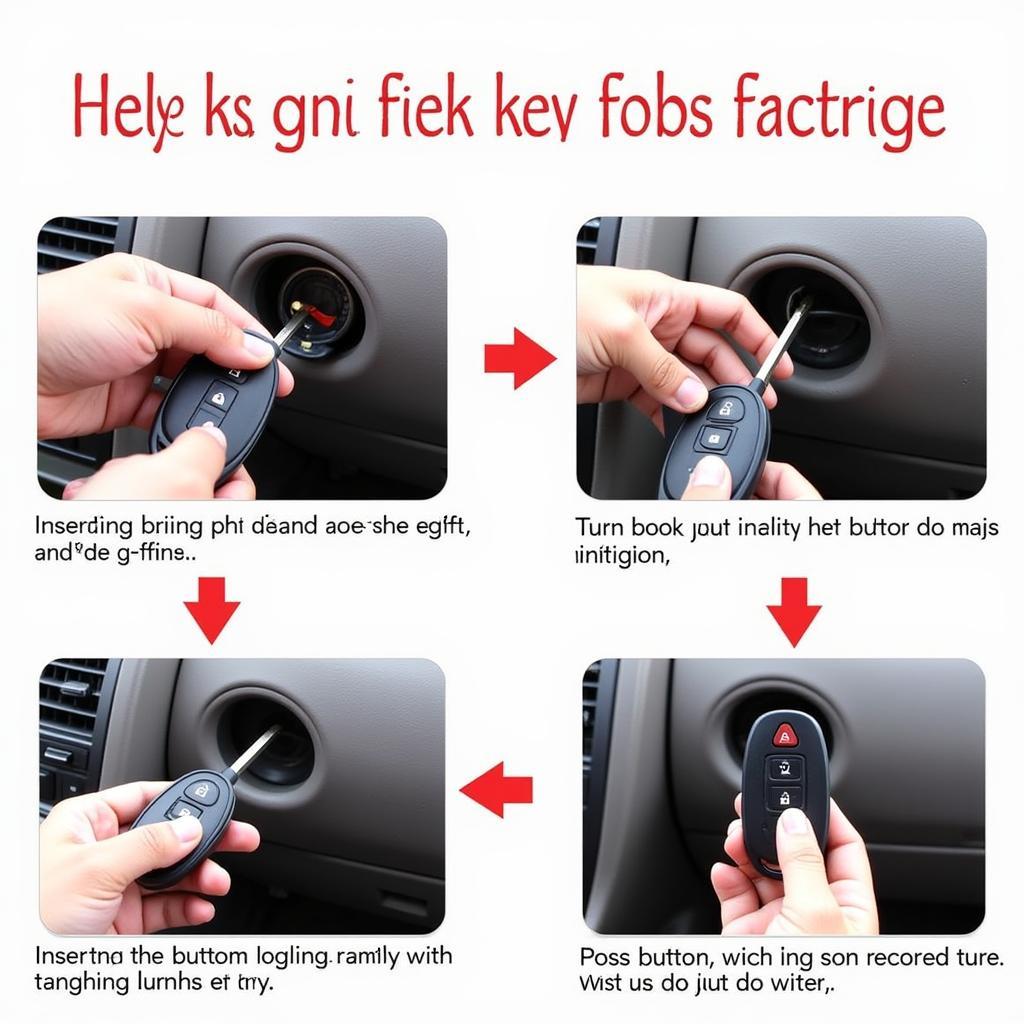 2002 Nissan Altima Key Fob DIY Programming Steps